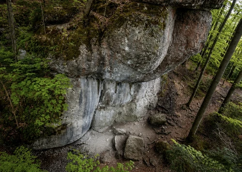 Action Directe Arc — reference photo of the climbing route