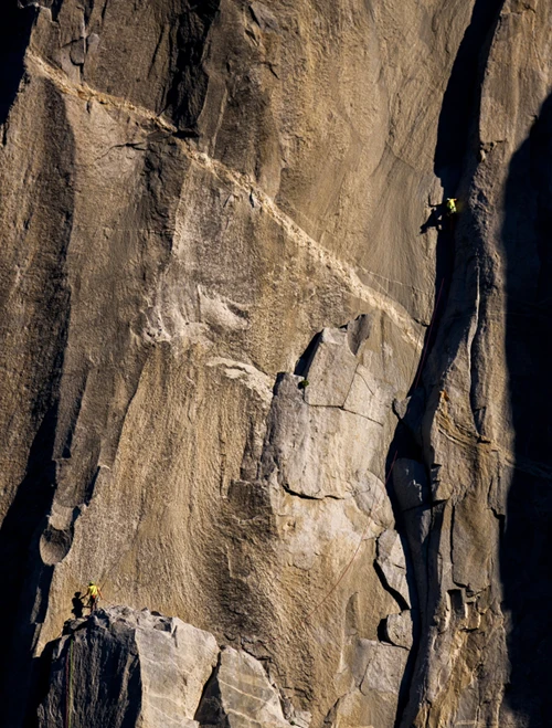 El Capitan — climbing wall reference photo